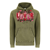 Vintage Olive Valentine's Day lover Vintage Hoodie - FaDigitalArtStudio