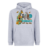 The Lord Is My Strength And My Song Guitar With Su Heavyweight Hoodie | Teevron
