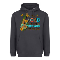 Smoke the lord is my strength and my song guitar with su Heavyweight Hoodie - AdoDesignShop