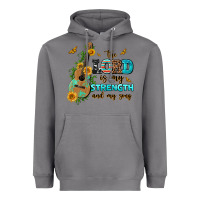 Storm the lord is my strength and my song guitar with su Heavyweight Hoodie - AdoDesignShop