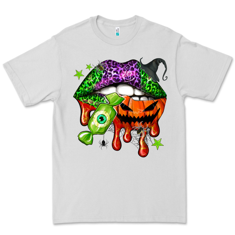 Halloween Lips Premium Tee by NancyCooperArtShop | Teevron