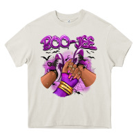 Cream Boo-jee Halloween afro sneakers Heavy Core Tee - RanaPortraitStore