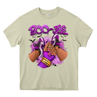 Mossy Boo-jee Halloween afro sneakers Heavy Core Tee - RanaPortraitStore