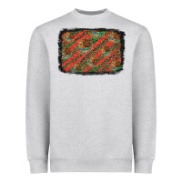Heather Grey mexico pattern background Heavyweight Sweatshirt - Artiststas