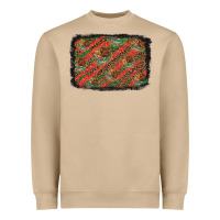 Mushroom mexico pattern background Heavyweight Sweatshirt - Artiststas