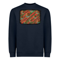 Navy mexico pattern background Heavyweight Sweatshirt - Artiststas