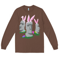 Chestnut easter island moai figures  cute travelers funny gift Long Sleeve Tee - maiPhamDesign