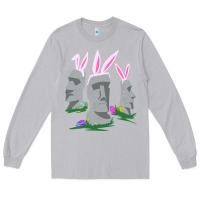Moon Dust easter island moai figures  cute travelers funny gift Long Sleeve Tee - maiPhamDesign