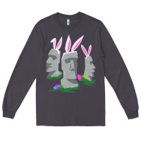 Smoke easter island moai figures  cute travelers funny gift Long Sleeve Tee - maiPhamDesign