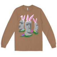 Toasted Coconut easter island moai figures  cute travelers funny gift Long Sleeve Tee - maiPhamDesign