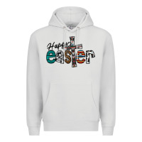 Dove Grey Happy Easter Premium Hoodie - CowhideDigitalArt