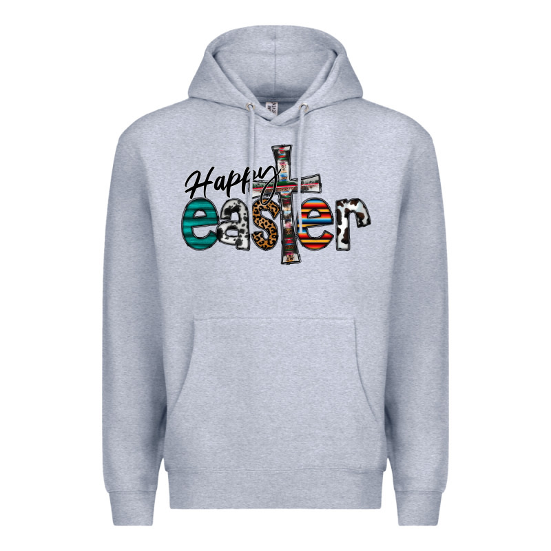 Happy Easter Premium Hoodie by CowhideDigitalArt | Teevron