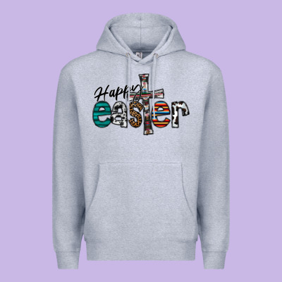 Happy Easter Premium Hoodie Designed By Cowhidedigitalart