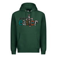 Sports Green Happy Easter Premium Hoodie - CowhideDigitalArt