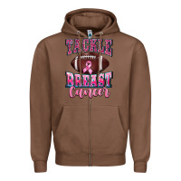Chestnut tackle breast cancer Zipper Hoodie - BarkalooDesign