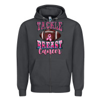 Smoke tackle breast cancer Zipper Hoodie - BarkalooDesign