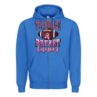 True Royal tackle breast cancer Zipper Hoodie - BarkalooDesign