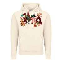 Vintage Artic Rooster Valentine's Day xoxo Vintage Hoodie - FaDigitalArtStudio