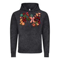 Vintage Black Rooster Valentine's Day xoxo Vintage Hoodie - FaDigitalArtStudio