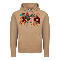 Vintage Coffee Rooster Valentine's Day xoxo Vintage Hoodie - FaDigitalArtStudio