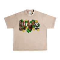 French Oak Western love St. Patrick's Day Urban Heavy Tee - CowGirlArtShop