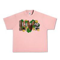 Salmon Western love St. Patrick's Day Urban Heavy Tee - CowGirlArtShop