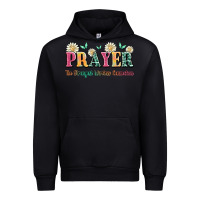 Black prayer the strongest wireless connection Urban Hoodie - JahusDesignShop