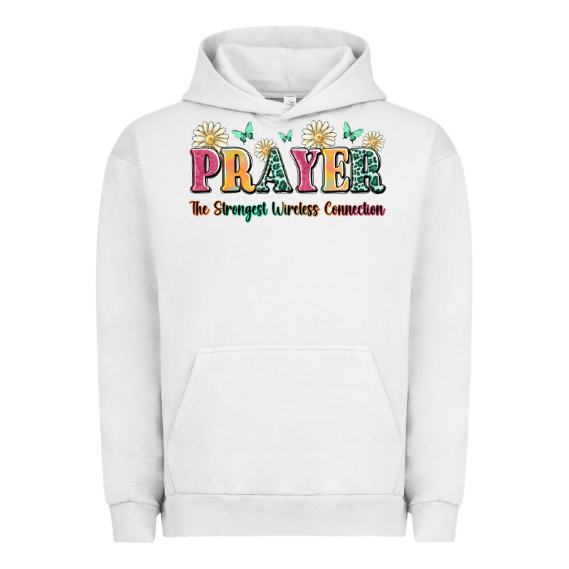 Prayer The Strongest Wireless Connection Urban Hoodie by JahusDesignShop | Teevron