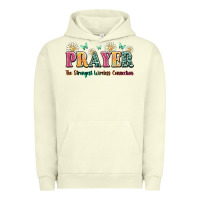 Pigment Pistachio prayer the strongest wireless connection Urban Hoodie - JahusDesignShop