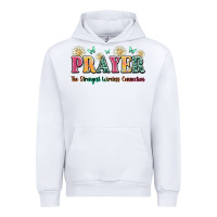 White prayer the strongest wireless connection Urban Hoodie - JahusDesignShop