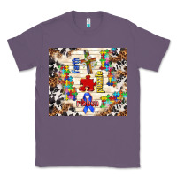 Lavender faith puzzle ribbon Classic Tee - TumblerDesignByShophia