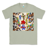 Matcha faith puzzle ribbon Classic Tee - TumblerDesignByShophia