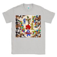 Moon Dust faith puzzle ribbon Classic Tee - TumblerDesignByShophia