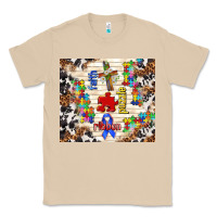 Mushroom faith puzzle ribbon Classic Tee - TumblerDesignByShophia