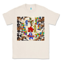 Natural faith puzzle ribbon Classic Tee - TumblerDesignByShophia