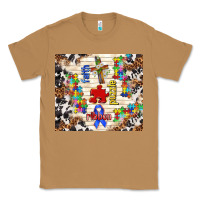 Toasted Coconut faith puzzle ribbon Classic Tee - TumblerDesignByShophia