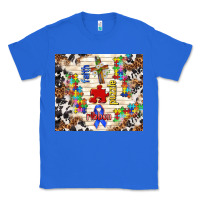 True Royal faith puzzle ribbon Classic Tee - TumblerDesignByShophia