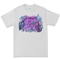 Dove Grey Fueled by crystals and coffee halloween Premium Tee - NancyCooperArtShop
