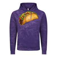 Cloud Purple Taco Vintage Hoodie - FaDigitalArtStudio