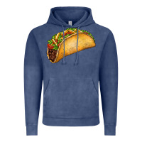 Vintage Denim Taco Vintage Hoodie - FaDigitalArtStudio