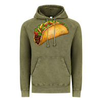 Vintage Olive Taco Vintage Hoodie - FaDigitalArtStudio