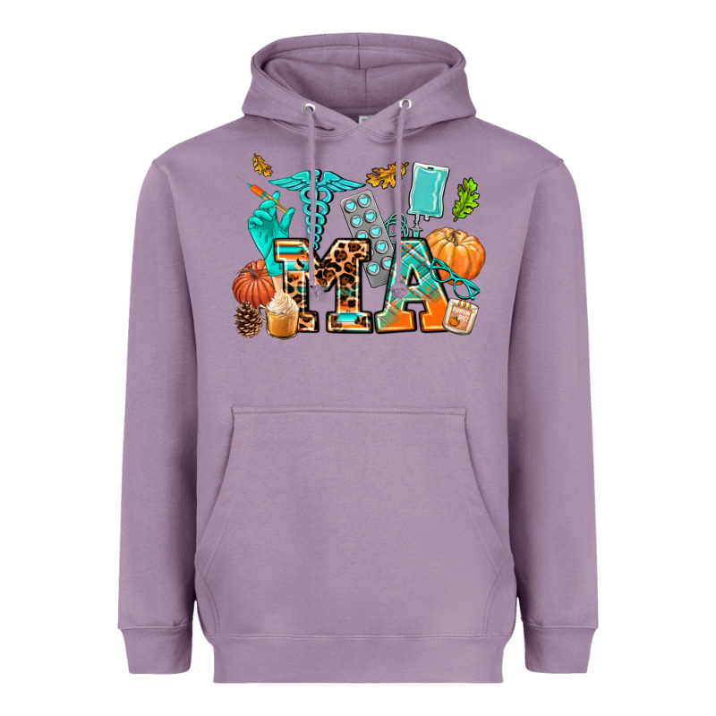 Fall And Nurse Elements Medical Assistant Heavyweight Hoodie by AdoDesignShop | Teevron