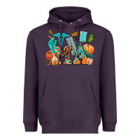 Plum fall and nurse elements medical assistant Heavyweight Hoodie - AdoDesignShop