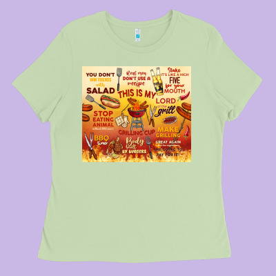 This Is My Grilling Cup Ladies Tee Designed By Tumblerdesignbyshophia