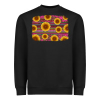 Black cinco de mayo sunflower background Heavyweight Sweatshirt - Artiststas