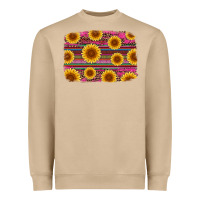 Mushroom cinco de mayo sunflower background Heavyweight Sweatshirt - Artiststas