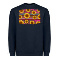 Navy cinco de mayo sunflower background Heavyweight Sweatshirt - Artiststas