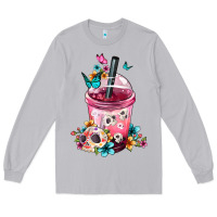 Moon Dust Mexican Day Of The Dead Skulls Coffee Cup Long Sleeve Tee - FaDigitalArtStudio