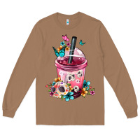 Toasted Coconut Mexican Day Of The Dead Skulls Coffee Cup Long Sleeve Tee - FaDigitalArtStudio