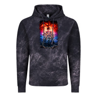 Cloud Black Things Eleven Days Stranger Vintage Hoodie - maiPhamDesign